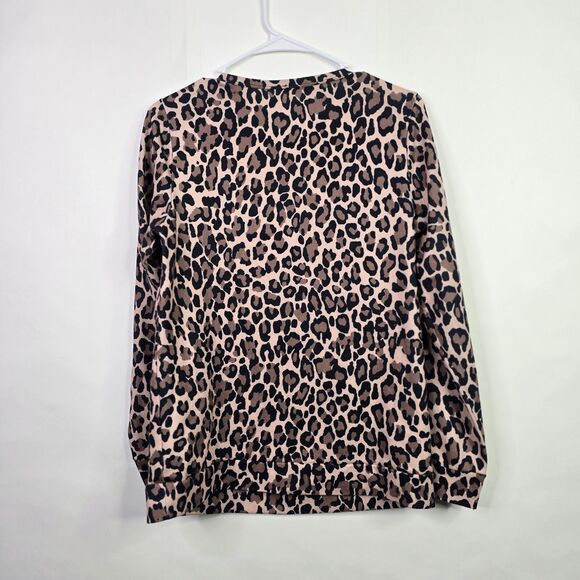 NWOT Ekouaer Leopard Pajama Set - Picture 5 of 8